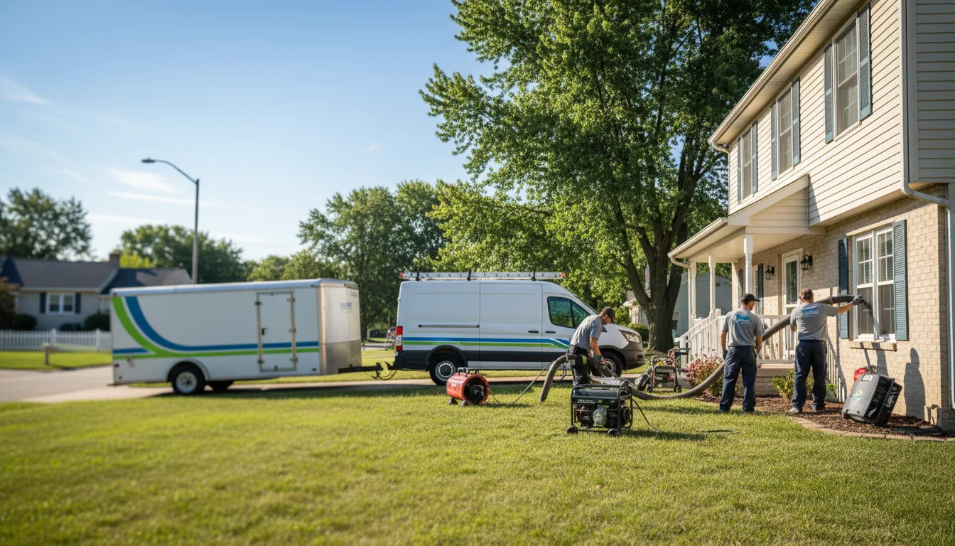 Flooded Basement Restoration And Cleanup With Repair in Booneville, IA near me